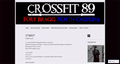 Desktop Screenshot of crossfit89.com